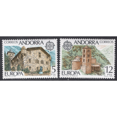 ANDORRA-SPANISH SCOTT 103-104