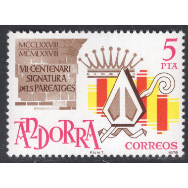 ANDORRA-SPANISH SCOTT 105