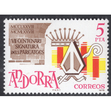 ANDORRA-SPANISH SCOTT 105