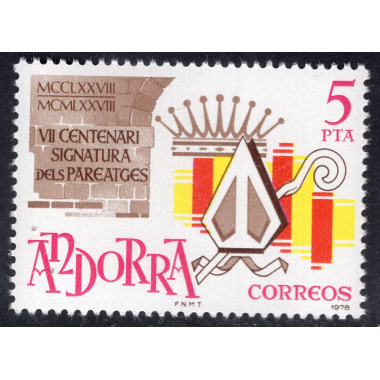 ANDORRA-SPANISH SCOTT 105