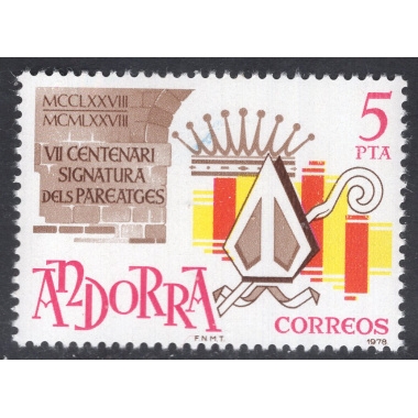 ANDORRA-SPANISH SCOTT 105