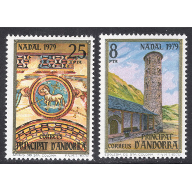 ANDORRA-SPANISH SCOTT 114-115