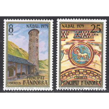 ANDORRA-SPANISH SCOTT 114-115