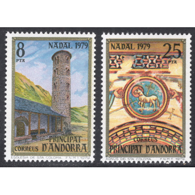 ANDORRA-SPANISH SCOTT 114-115