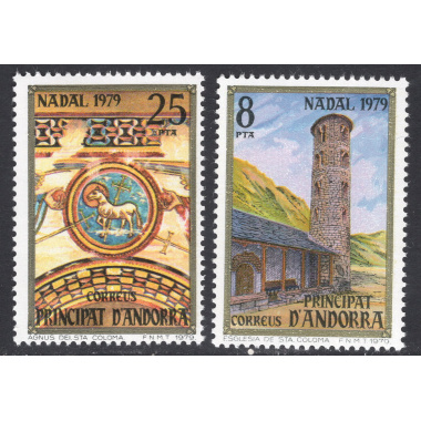 ANDORRA-SPANISH SCOTT 114-115