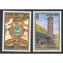 ANDORRA-SPANISH SCOTT 114-115