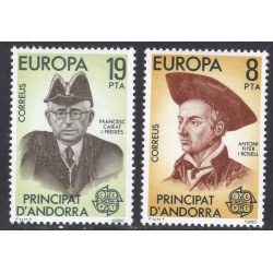 ANDORRA-SPANISH SCOTT 119-120