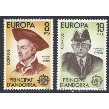 ANDORRA-SPANISH SCOTT 119-120