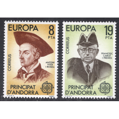 ANDORRA-SPANISH SCOTT 119-120
