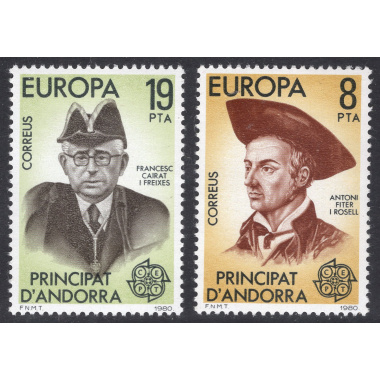 ANDORRA-SPANISH SCOTT 119-120