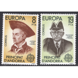 ANDORRA-SPANISH SCOTT 119-120
