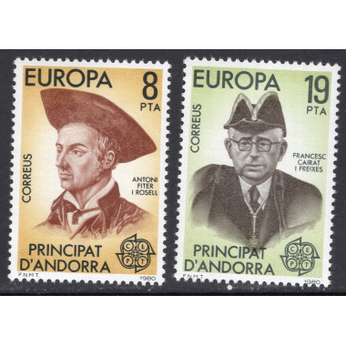 ANDORRA-SPANISH SCOTT 119-120