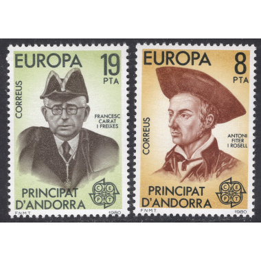 ANDORRA-SPANISH SCOTT 119-120
