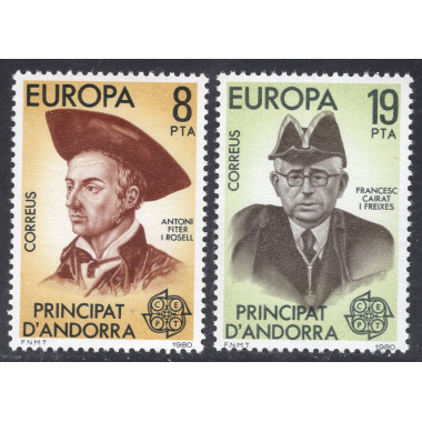 ANDORRA-SPANISH SCOTT 119-120