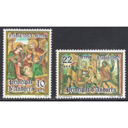 ANDORRA-SPANISH SCOTT 124-125