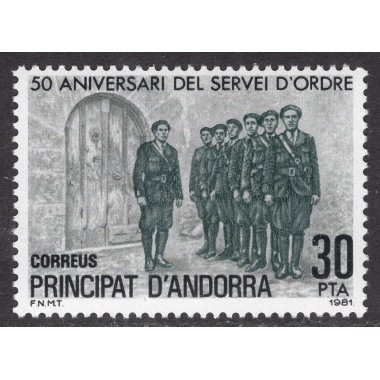 ANDORRA-SPANISH SCOTT 128