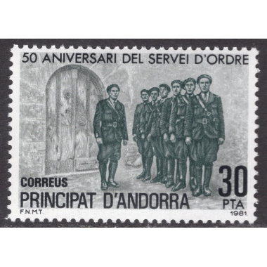 ANDORRA-SPANISH SCOTT 128