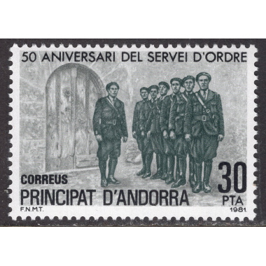 ANDORRA-SPANISH SCOTT 128