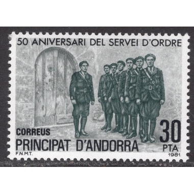 ANDORRA-SPANISH SCOTT 128