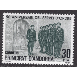 ANDORRA-SPANISH SCOTT 128