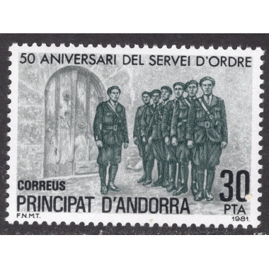 ANDORRA-SPANISH SCOTT 128