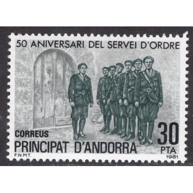 ANDORRA-SPANISH SCOTT 128