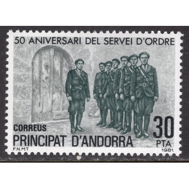 ANDORRA-SPANISH SCOTT 128