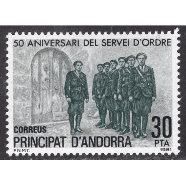 ANDORRA-SPANISH SCOTT 128