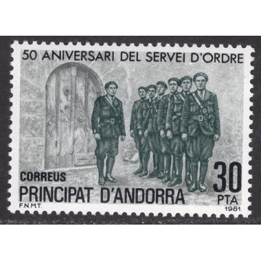 ANDORRA-SPANISH SCOTT 128