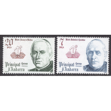 ANDORRA-SPANISH SCOTT 132-133