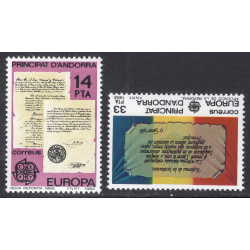 ANDORRA-SPANISH SCOTT 143-144