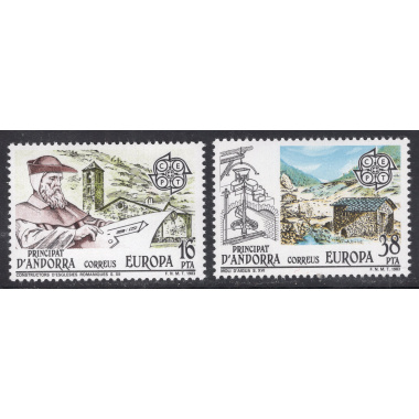 ANDORRA-SPANISH SCOTT 153-154