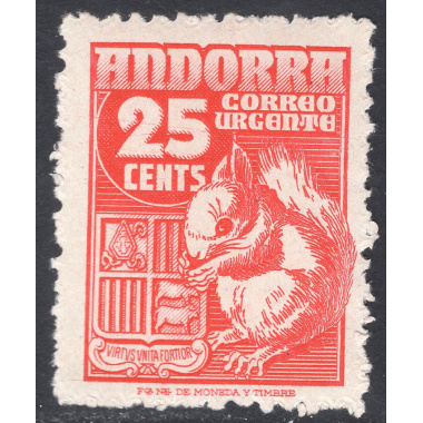 ANDORRA-SPANISH SCOTT E5