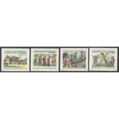 AUSTRIA SCOTT 773-776