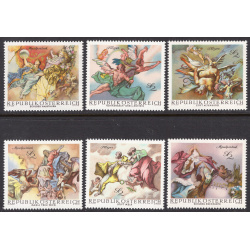 AUSTRIA SCOTT 824-829