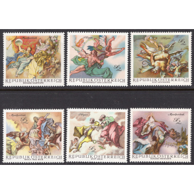 AUSTRIA SCOTT 824-829