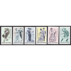 AUSTRIA SCOTT 871-876