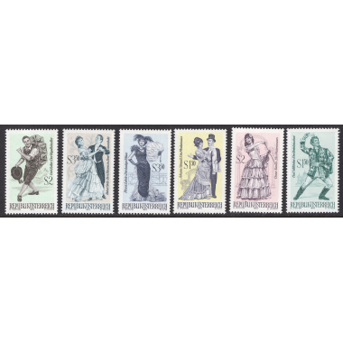 AUSTRIA SCOTT 871-876
