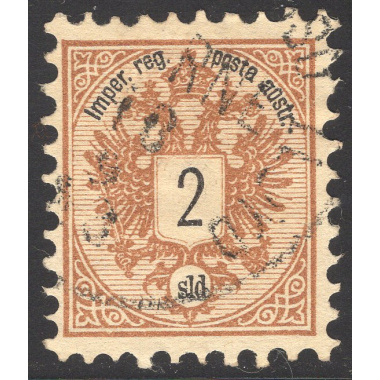 AUSTRIA-OFFICES IN THE TURKISH EMPIRE SCOTT 8
