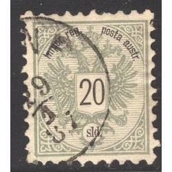 AUSTRIA-OFFICES IN THE TURKISH EMPIRE SCOTT 12A
