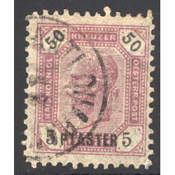 AUSTRIA-OFFICES IN THE TURKISH EMPIRE SCOTT 27
