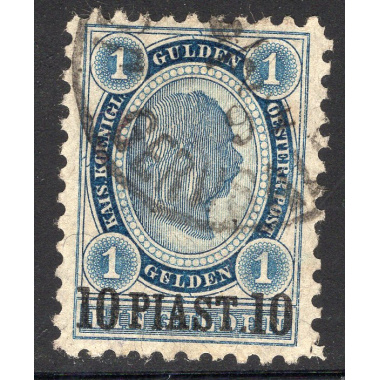 AUSTRIA-OFFICES IN THE TURKISH EMPIRE SCOTT 28