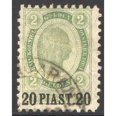 AUSTRIA-OFFICES IN THE TURKISH EMPIRE SCOTT 31