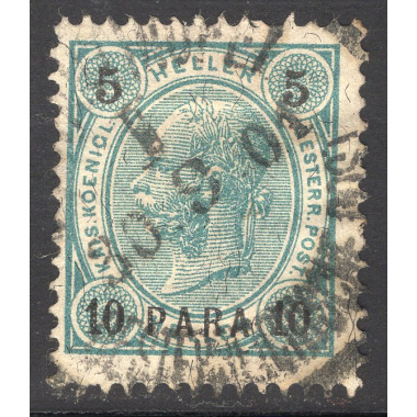 AUSTRIA-OFFICES IN THE TURKISH EMPIRE SCOTT 32
