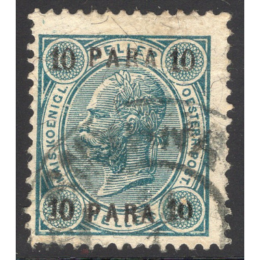 AUSTRIA-OFFICES IN THE TURKISH EMPIRE SCOTT 32A