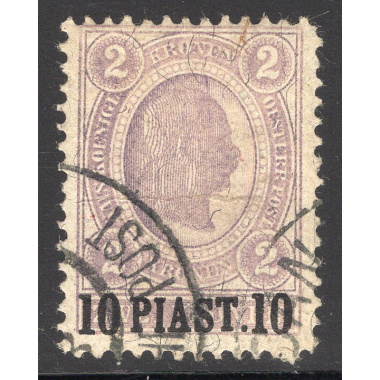 AUSTRIA-OFFICES IN THE TURKISH EMPIRE SCOTT 37