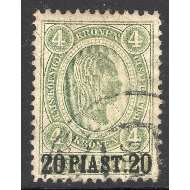 AUSTRIA-OFFICES IN THE TURKISH EMPIRE SCOTT 38