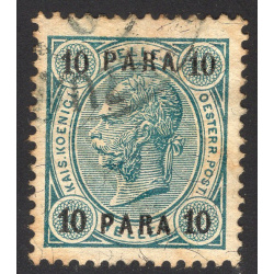 AUSTRIA-OFFICES IN THE TURKISH EMPIRE SCOTT 39A