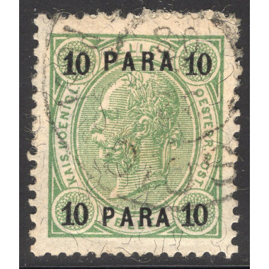 AUSTRIA-OFFICES IN THE TURKISH EMPIRE SCOTT 43