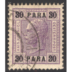 AUSTRIA-OFFICES IN THE TURKISH EMPIRE SCOTT 45